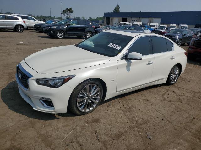 JN1EV7AR2KM590522 - 2019 INFINITI Q50 LUXE 白色 照片 1
