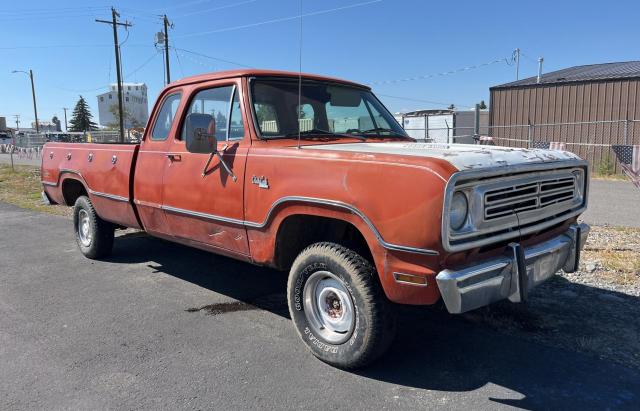 W17BJ6S266699 - 1976 DODGE 100 TRUCK ORANGE photo 1