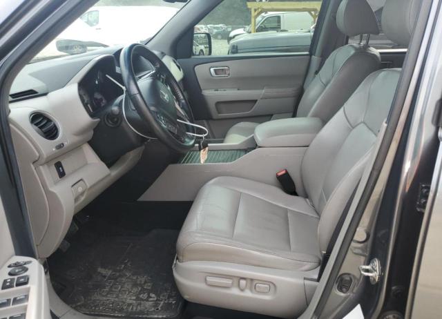 5FNYF4H59CB028314 - 2012 HONDA PILOT EXL GRAY photo 7