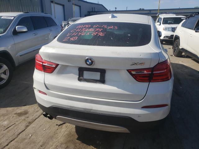 5UXXW3C52J0Y65896 - 2018 BMW X4 XDRIVE28I WHITE photo 6