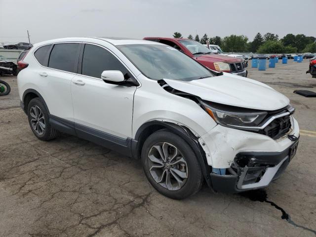 7FARW2H8XME023079 - 2021 HONDA CR-V EXL WHITE photo 4