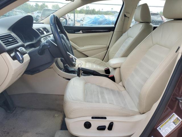1VWCN7A36EC091973 - 2014 VOLKSWAGEN PASSAT SEL მუქწითელი ფოტო 7