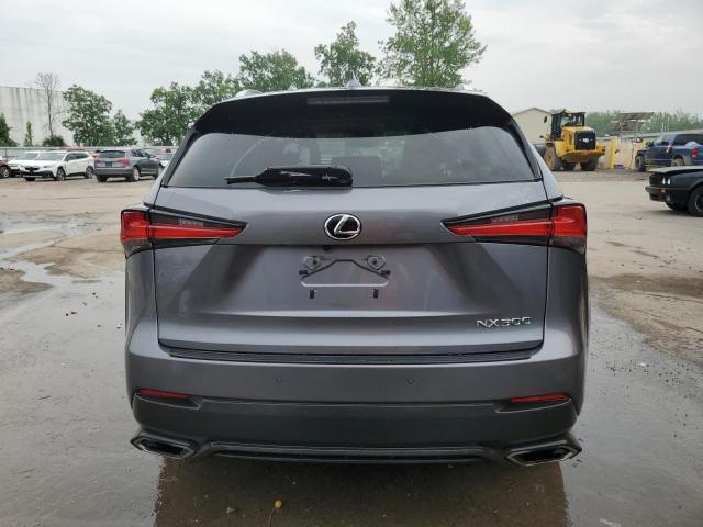 JTJBARBZ0J2172912 - 2018 LEXUS NX 300 BASE ნაცრისფერი ფოტო 6