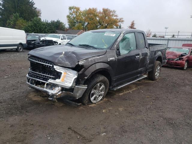 1FTEX1EB2JFC70346 - 2018 FORD F150 SUPER CAB BROWN photo 2