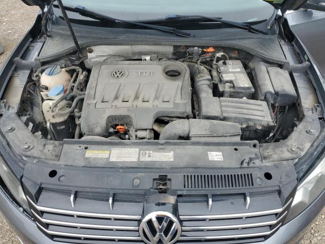 1VWCN7A32DC149186 - 2013 VOLKSWAGEN PASSAT SEL رمادي صورة 11