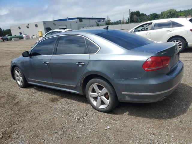 1VWCN7A32DC149186 - 2013 VOLKSWAGEN PASSAT SEL رمادي صورة 2