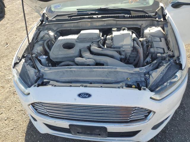 3FA6P0UU3FR143879 - 2015 FORD FUSION S HYBRID WHITE photo 11