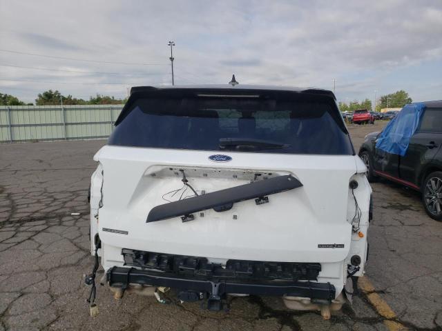 1FM5K8AB4LGD01053 - 2020 FORD EXPLORER POLICE INTERCEPTOR 白色 照片 6