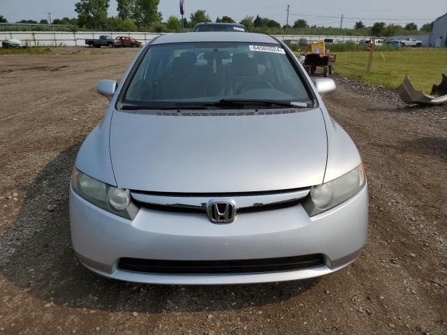 1HGFA16516L017849 - 2006 HONDA CIVIC LX SILVER photo 5