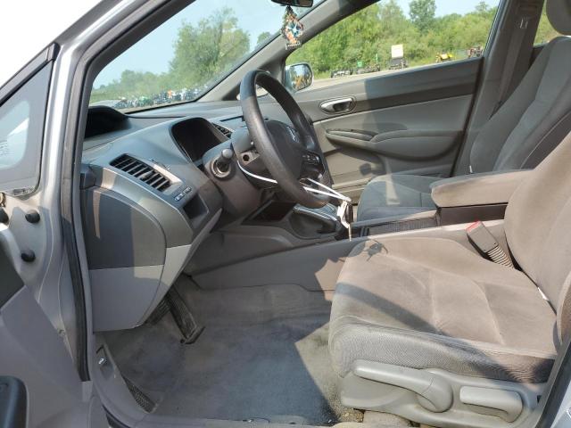 1HGFA16516L017849 - 2006 HONDA CIVIC LX SILVER photo 7