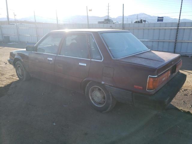 JT2SV12E0F0343918 - 1985 TOYOTA CAMRY DLX MAROON photo 2