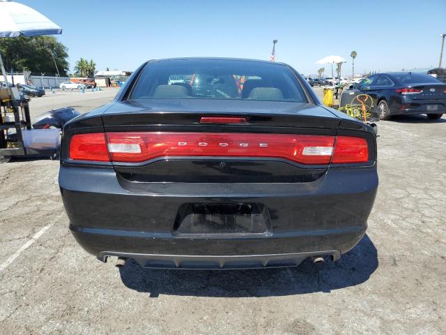 2C3CDXAG3EH195010 - 2014 DODGE CHARGER POLICE BLACK photo 6