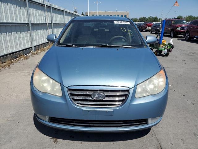 KMHDU46D17U246674 - 2007 HYUNDAI ELANTRA GLS BLUE photo 5