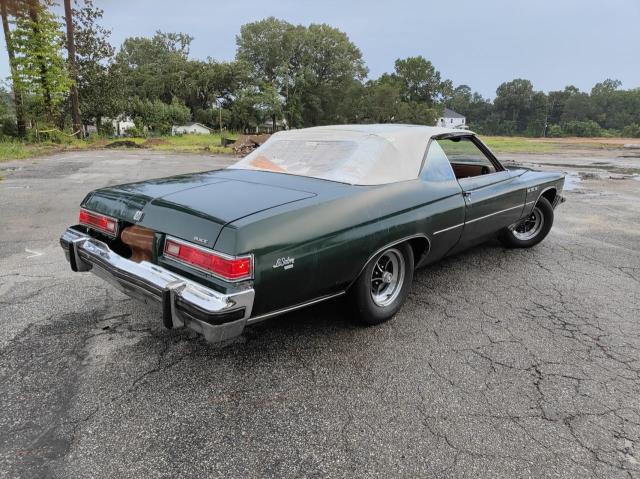 4P67J5X146249 - 1975 BUICK LESABRE GREEN photo 4