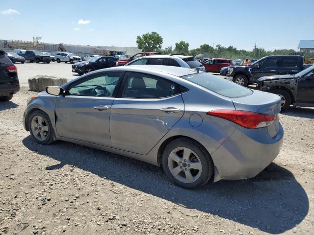 KMHDH4AE2DU732376 - 2013 HYUNDAI ELANTRA GLS SILVER photo 2