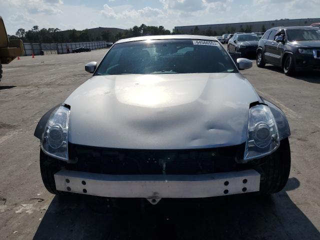 JN1AZ34D14T150229 - 2004 NISSAN 350Z COUPE SILVER photo 5