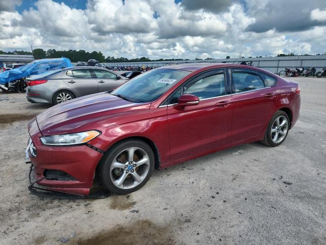 3FA6P0HRXDR160892 - 2013 FORD FUSION SE BURGUNDY photo 1