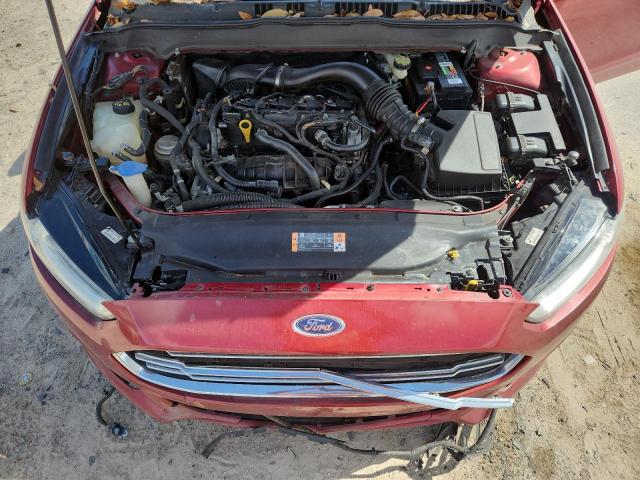 3FA6P0HRXDR160892 - 2013 FORD FUSION SE BURGUNDY photo 11