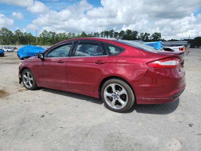 3FA6P0HRXDR160892 - 2013 FORD FUSION SE BURGUNDY photo 2