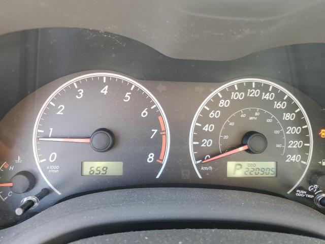 2T1BU40E19C133367 - 2009 TOYOTA COROLLA BASE 勃艮第红 照片 9