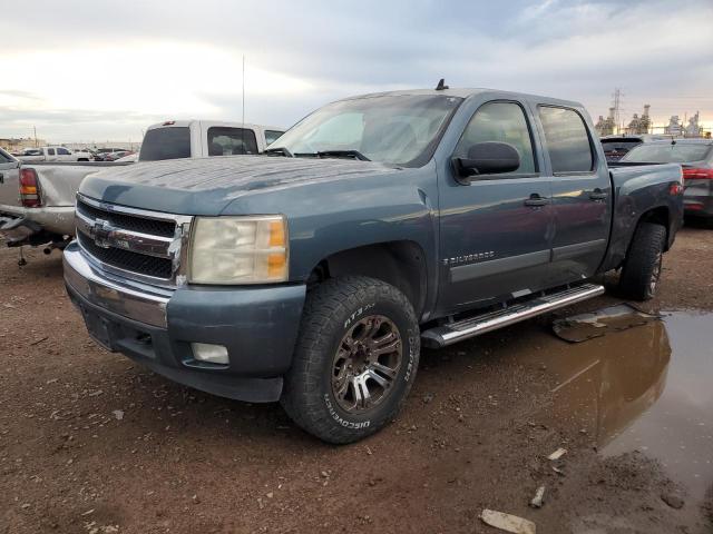 2GCEC13J171630793 - 2007 CHEVROLET SILVERADO C1500 CREW CAB BLUE photo 1