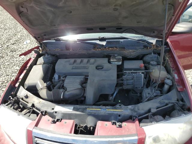 1G8AK55B57Z142334 - 2007 SATURN ION LEVEL 3 RED photo 11