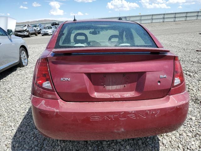 1G8AK55B57Z142334 - 2007 SATURN ION LEVEL 3 RED photo 6