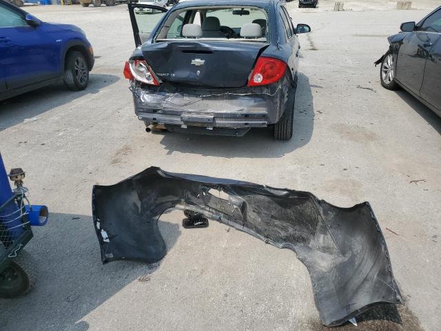 1G1AK58F587299243 - 2008 CHEVROLET COBALT LS BLACK photo 12