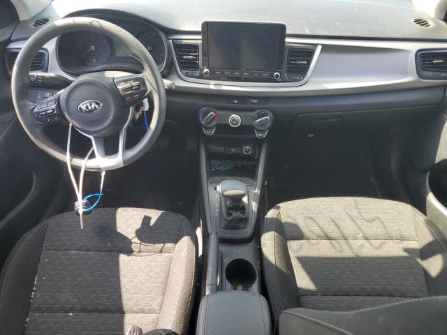 3KPA24AD2ME377823 - 2021 KIA RIO LX SILVER photo 8