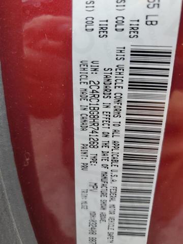 2C4RC1BG8HR741268 - 2017 CHRYSLER PACIFICA TOURING L 栗色 照片 13