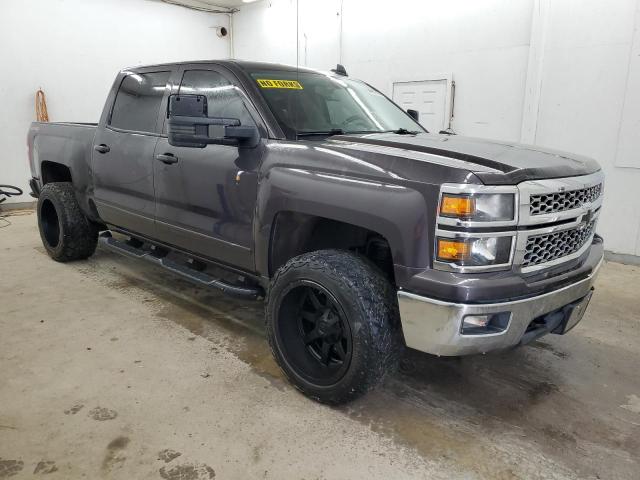 3GCUKREC4FG516613 - 2015 CHEVROLET SILVERADO K1500 LT GRAY photo 4