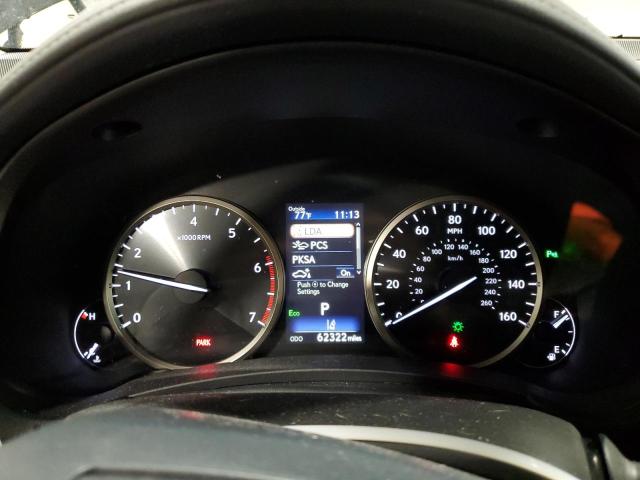 JTJBARBZ2K2210836 - 2019 LEXUS NX 300 BASE შავი ფოტო 9