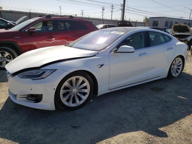 5YJSA1E24JF247966 - 2018 TESLA MODEL S Սպիտակ լուսանկար 1