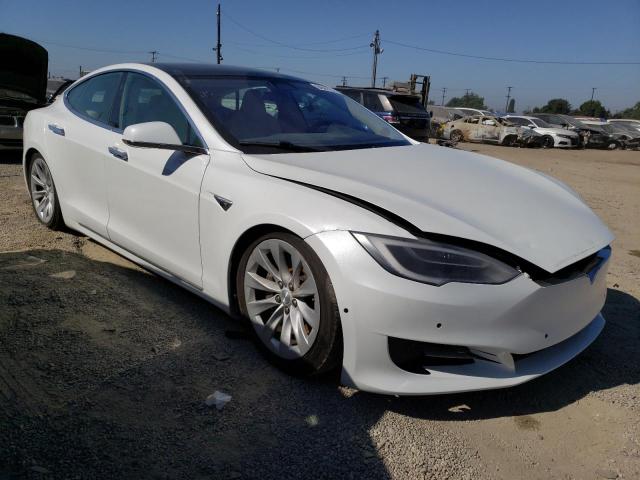 5YJSA1E24JF247966 - 2018 TESLA MODEL S Սպիտակ լուսանկար 4