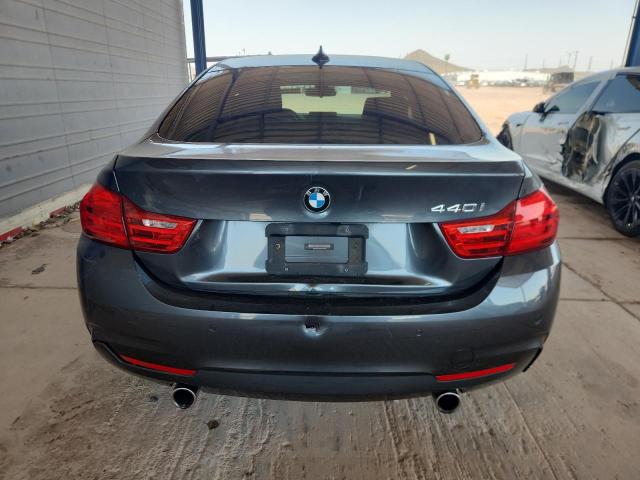 WBA4E3C58HG186799 - 2017 BMW 440I GRAN COUPE GRAY photo 6