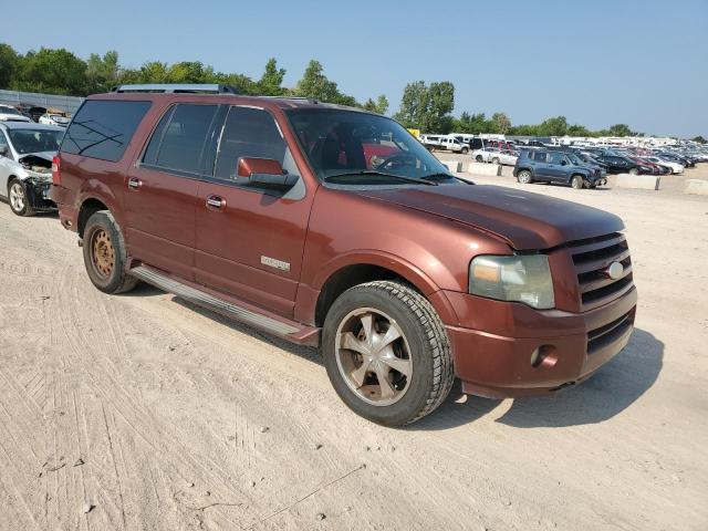 1FMFK20518LA36720 - 2008 FORD EXPEDITION EL LIMITED MAROON photo 4