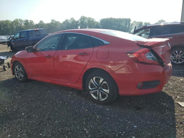 2HGFC2F56HH544639 - 2017 HONDA CIVIC LX RED photo 2