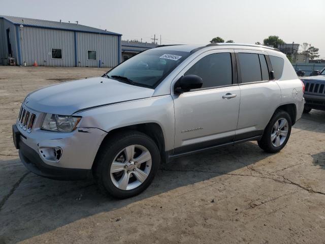 1C4NJDEB0CD567858 - 2012 JEEP COMPASS LATITUDE SILVER photo 1