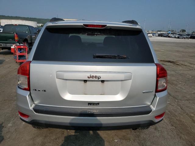 1C4NJDEB0CD567858 - 2012 JEEP COMPASS LATITUDE SILVER photo 6