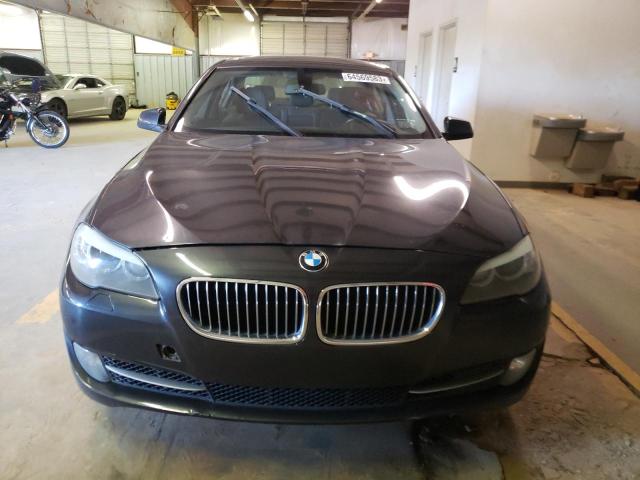 WBAXH5C58DD106848 - 2013 BMW 528 XI GRAY photo 5