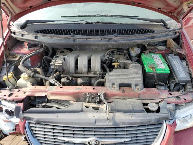 1C4GP54L2YB541076 - 2000 CHRYSLER TOWN & COU LXI MAROON photo 11