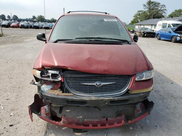 1C4GP54L2YB541076 - 2000 CHRYSLER TOWN & COU LXI MAROON photo 5