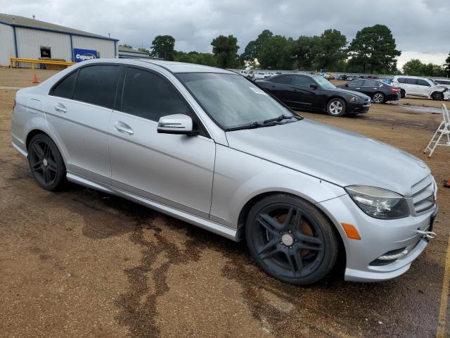 WDDGF8BB6BR153254 - 2011 MERCEDES-BENZ C 300 4MATIC SILVER photo 4