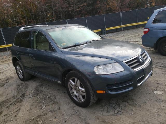 WVGEM77L94D082856 - 2004 VOLKSWAGEN TOUAREG 4.2 GRAY photo 1