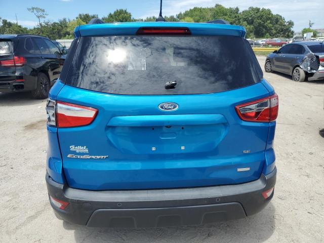 MAJ3P1TEXJC172984 - 2018 FORD ECOSPORT SE Azul foto 6