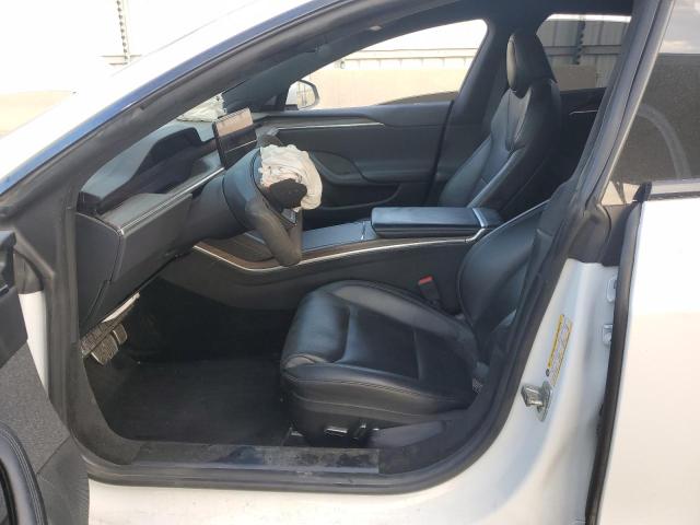 5YJSA1E53NF465509 - 2022 TESLA MODEL S WHITE photo 14