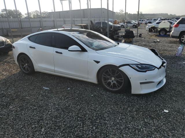 5YJSA1E53NF465509 - 2022 TESLA MODEL S WHITE photo 8