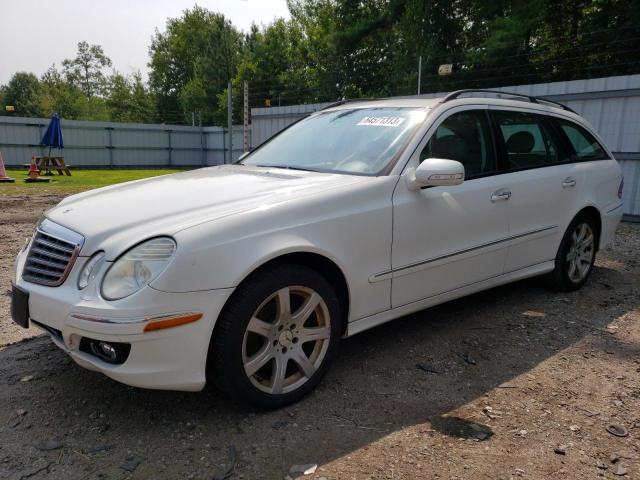 WDBUH87X87B131587 - 2007 MERCEDES-BENZ E 350 4MATIC WAGON WHITE photo 1