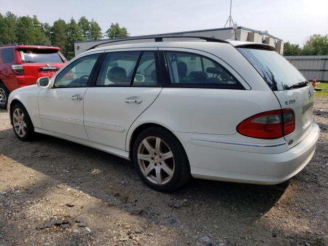 WDBUH87X87B131587 - 2007 MERCEDES-BENZ E 350 4MATIC WAGON WHITE photo 2