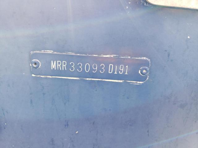 MRR33093D191 - 1991 MIRR BOAT W/TRA BLUE photo 10